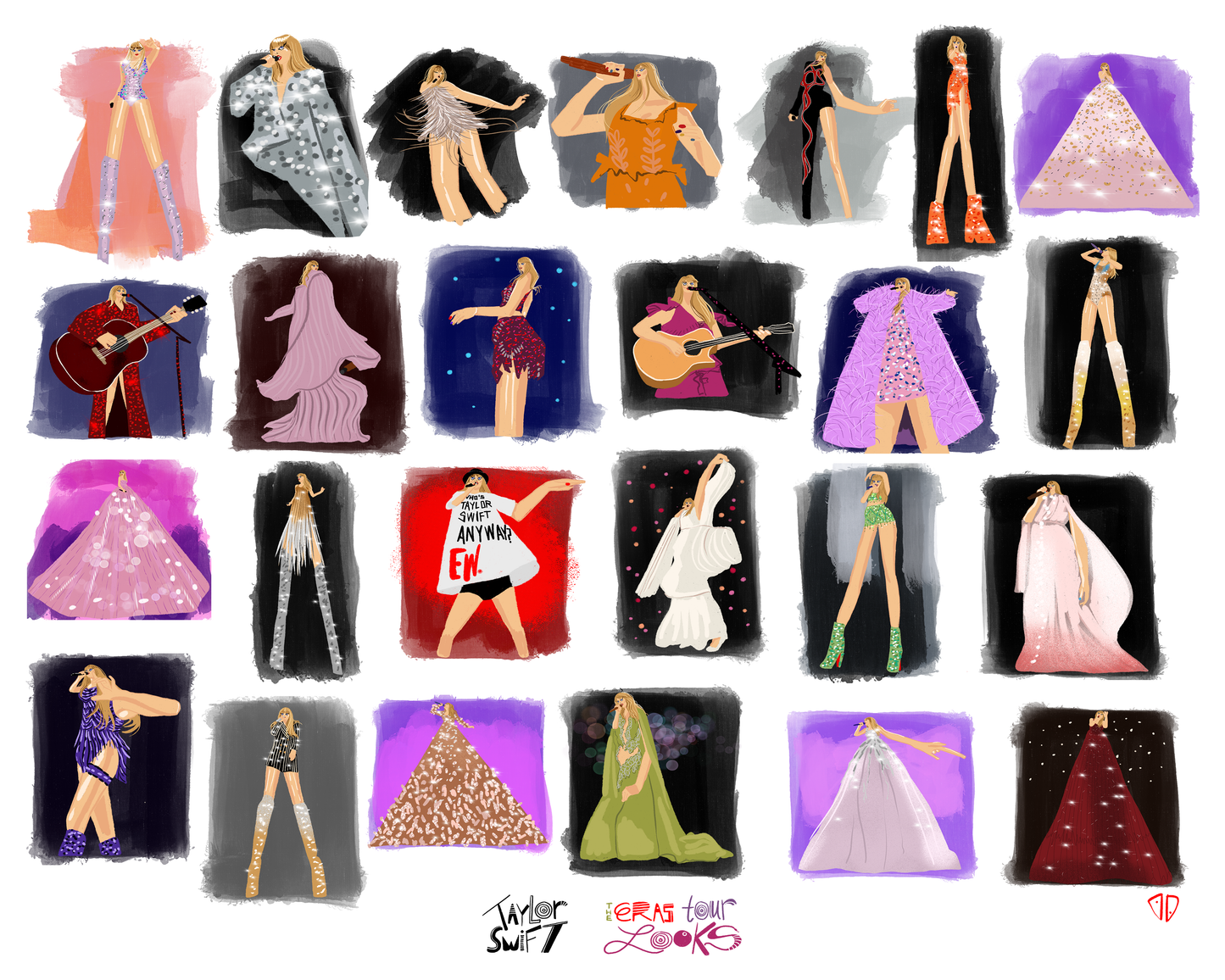 All of Taylor Swift's Era Tour Looks