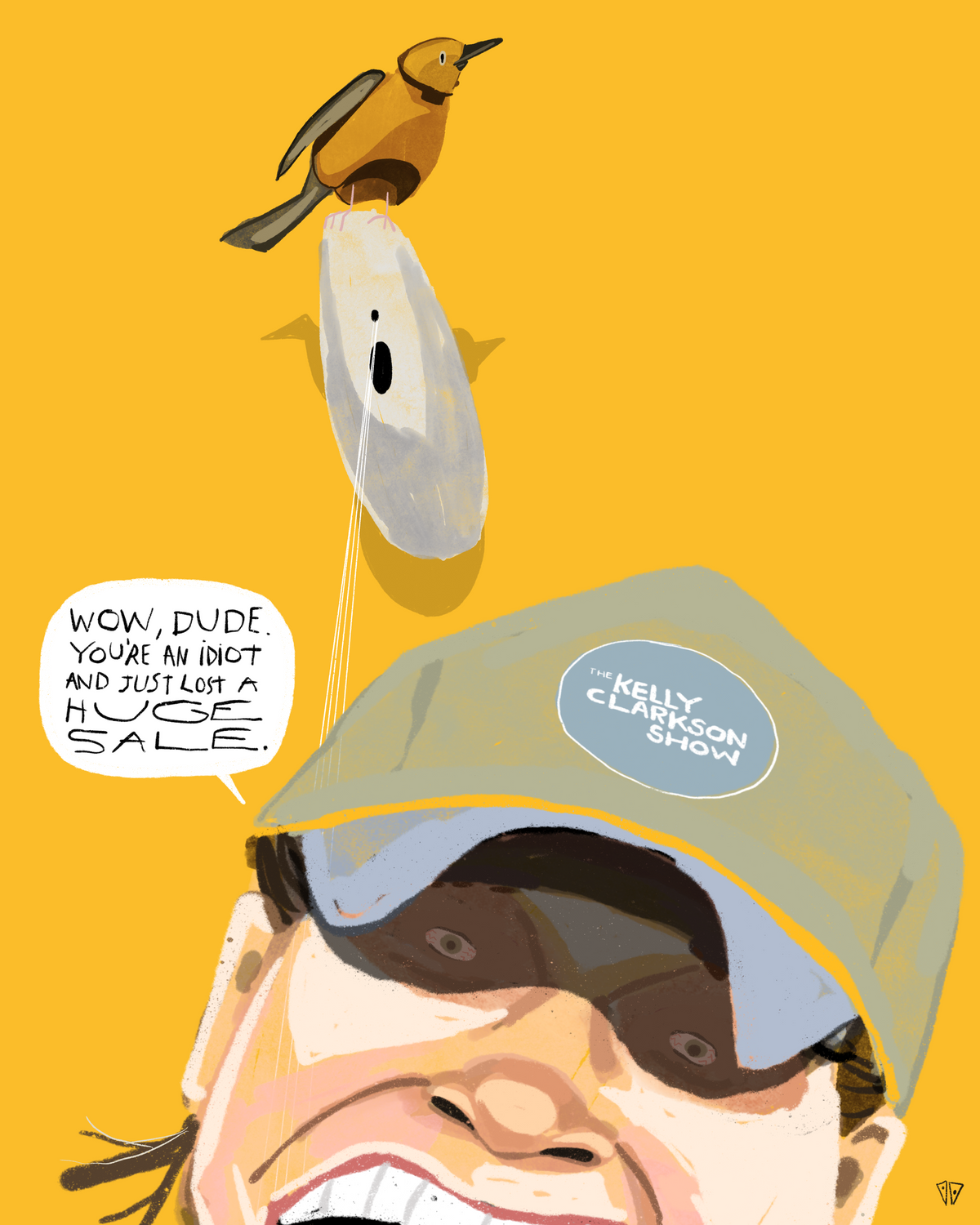 Kelly Clarks vs. Molly, The Animatronic Bird