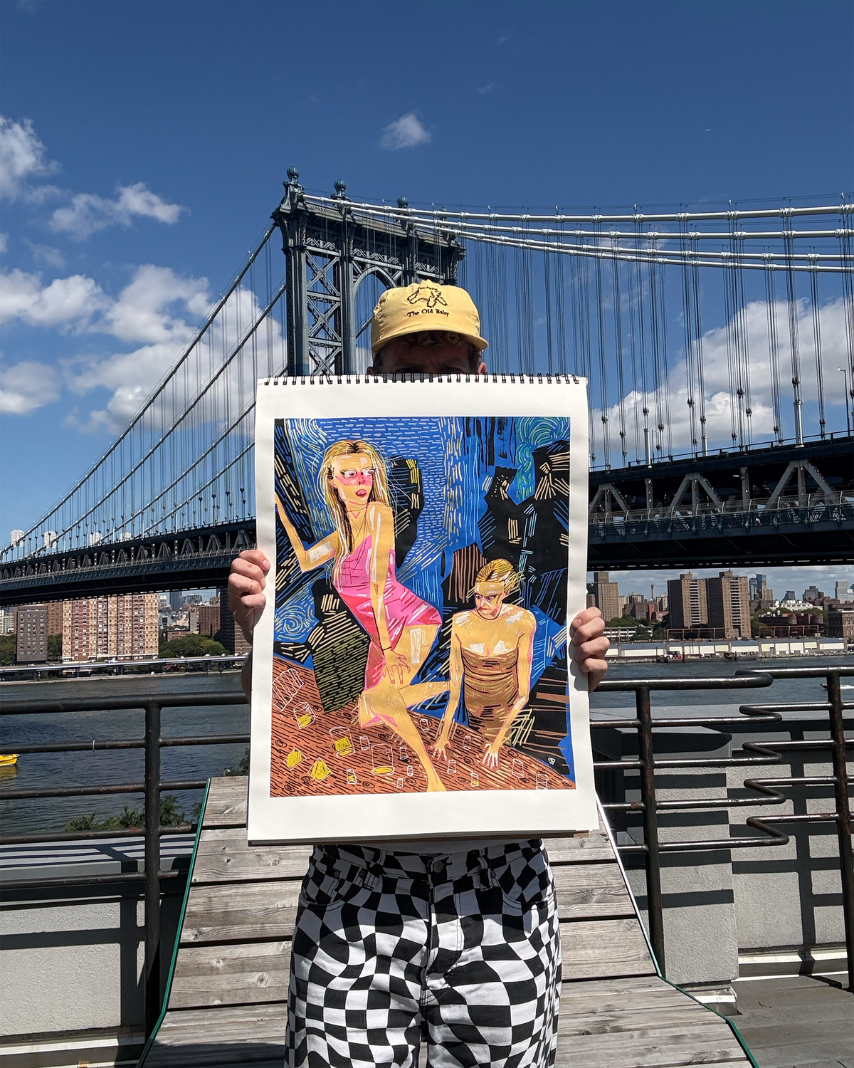 "I Don't Get Hungover in Miami", The Fanning Sisters | ORIGINAL PAINTING