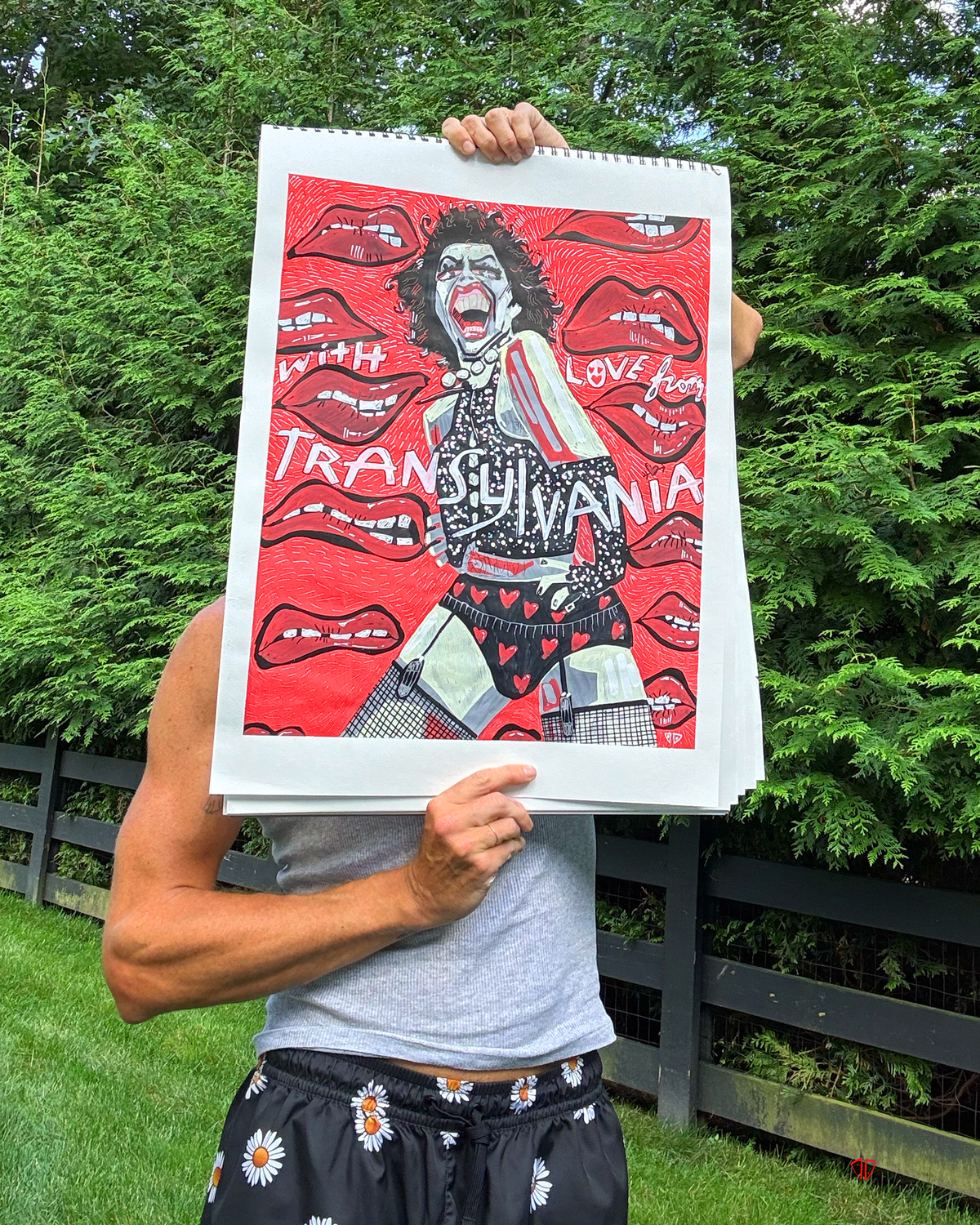 Tim Curry | ORIGINAL PAINTING