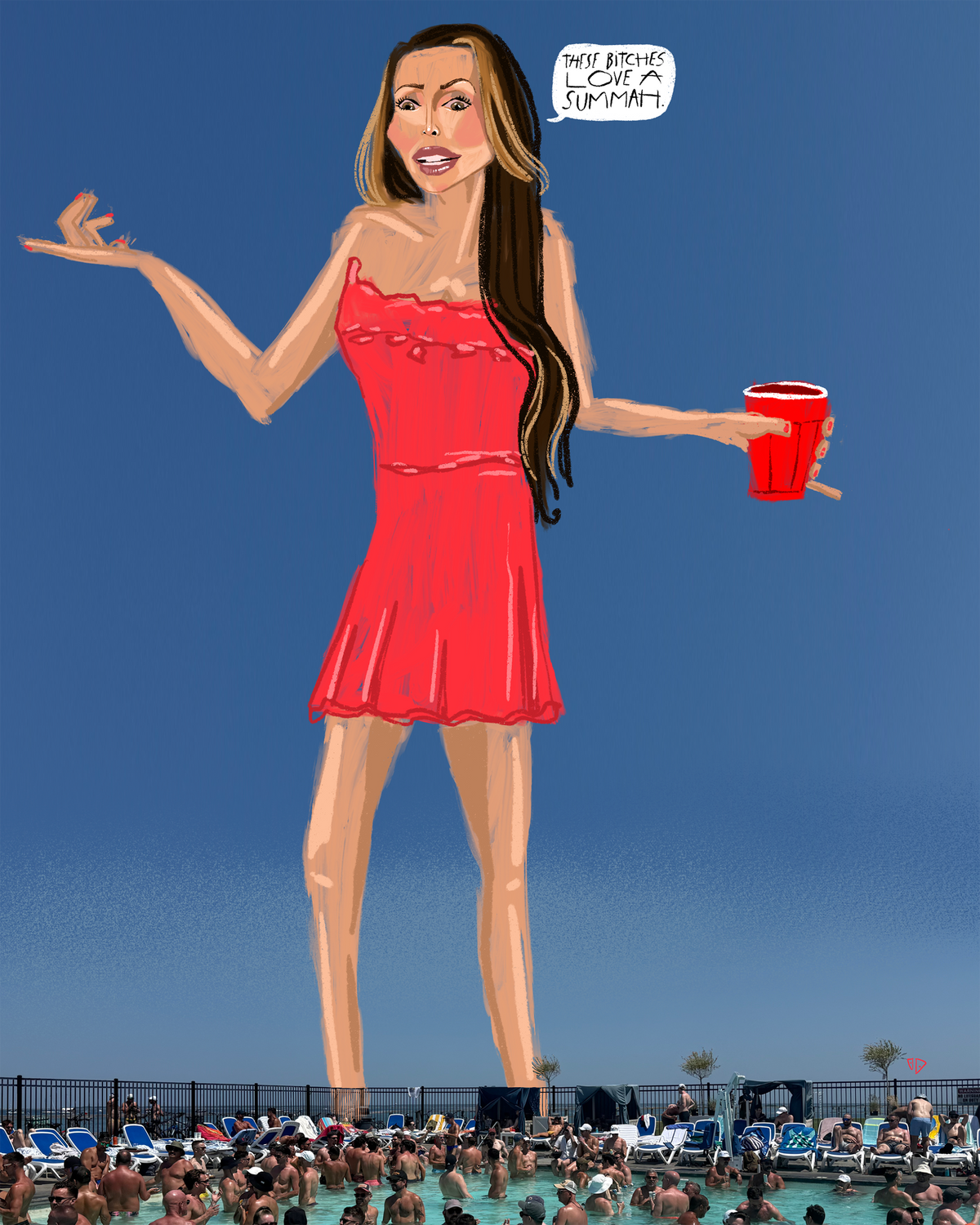 Giant Alicia Carmody | Real Housewives 20th