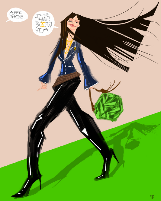 Chanel Boots | The Devil Wears Prada