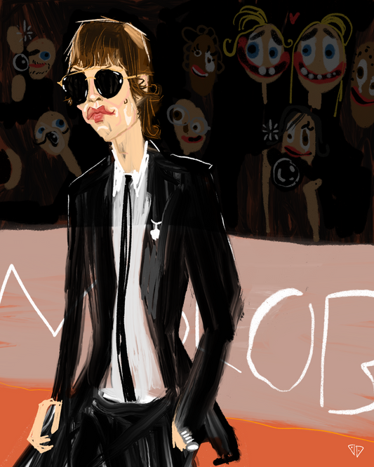 Connor Storrie at The Golden Globes