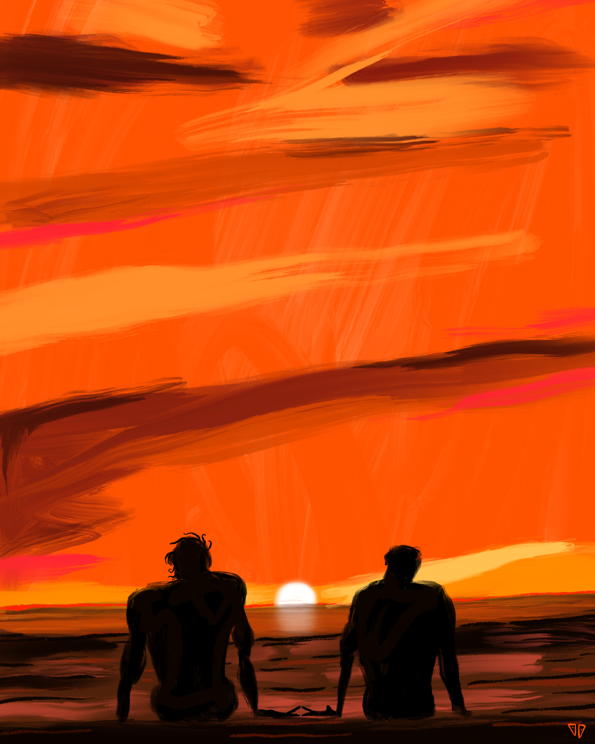 The Sunset | Heated Rivalry – DrunkDrawn Shop