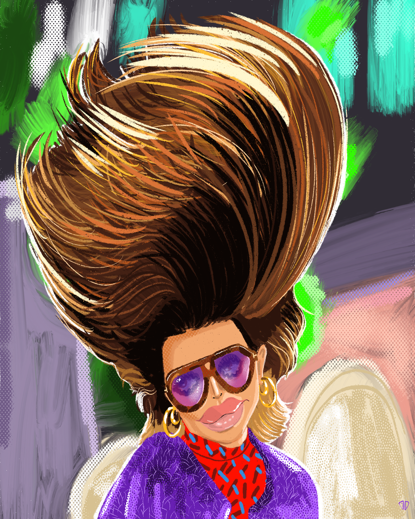 Rinna in Gucci