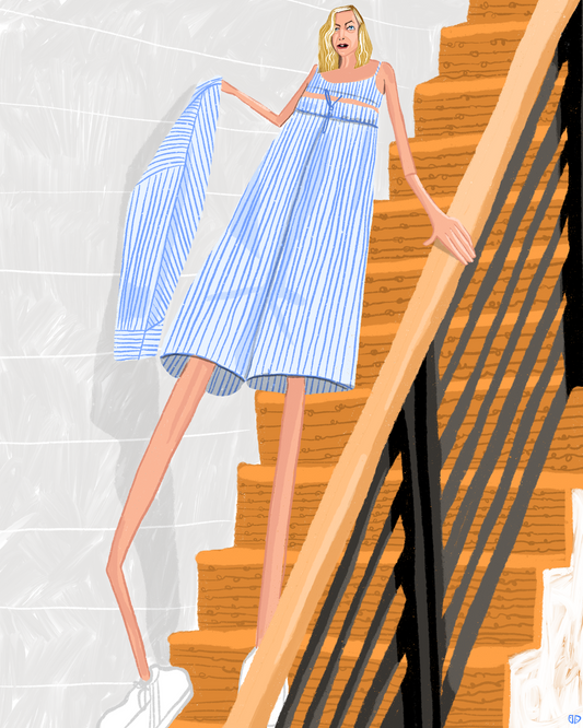 Sutton on the Stairs | RHOBH