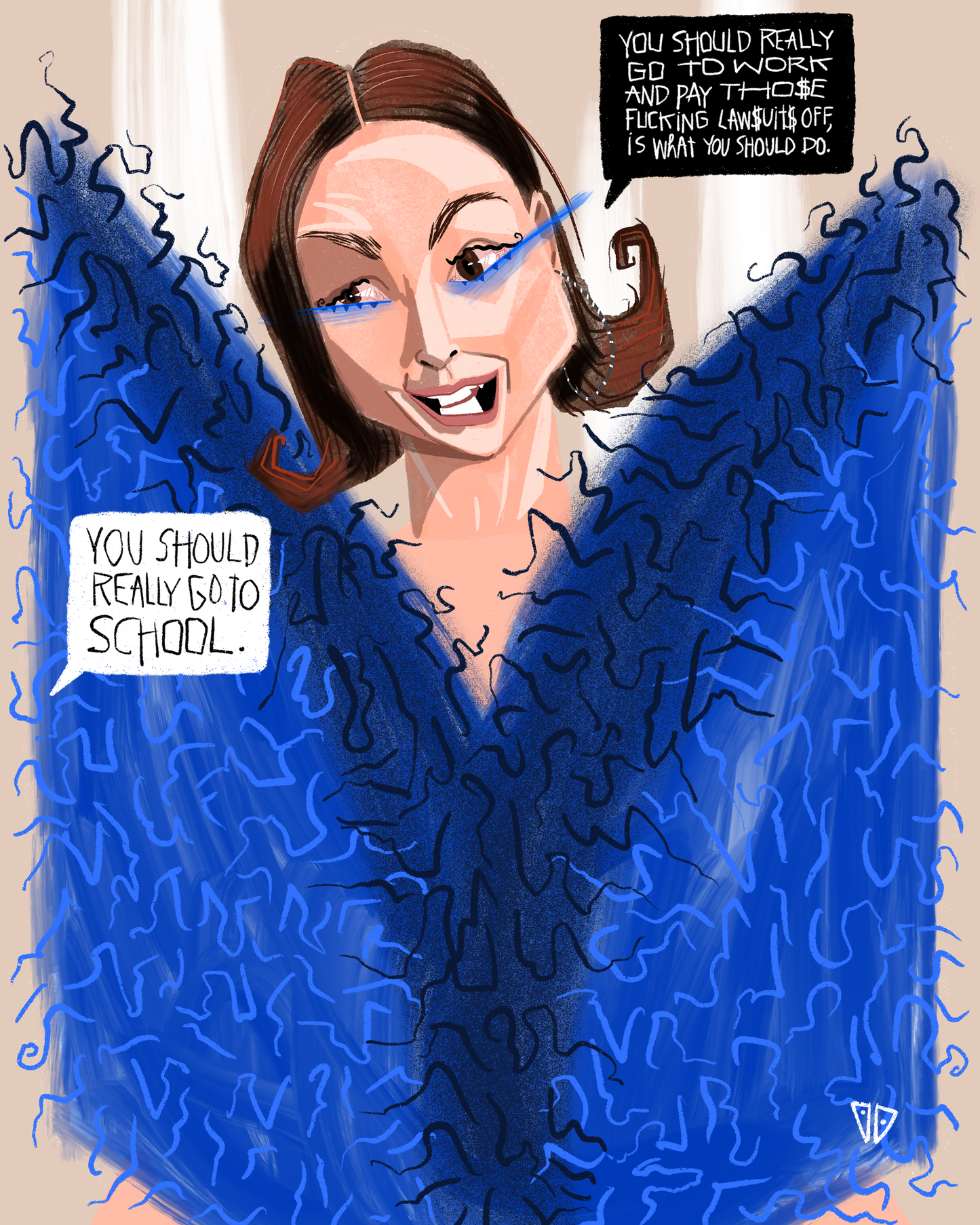 Bronwyn in Blue | RHOSLC