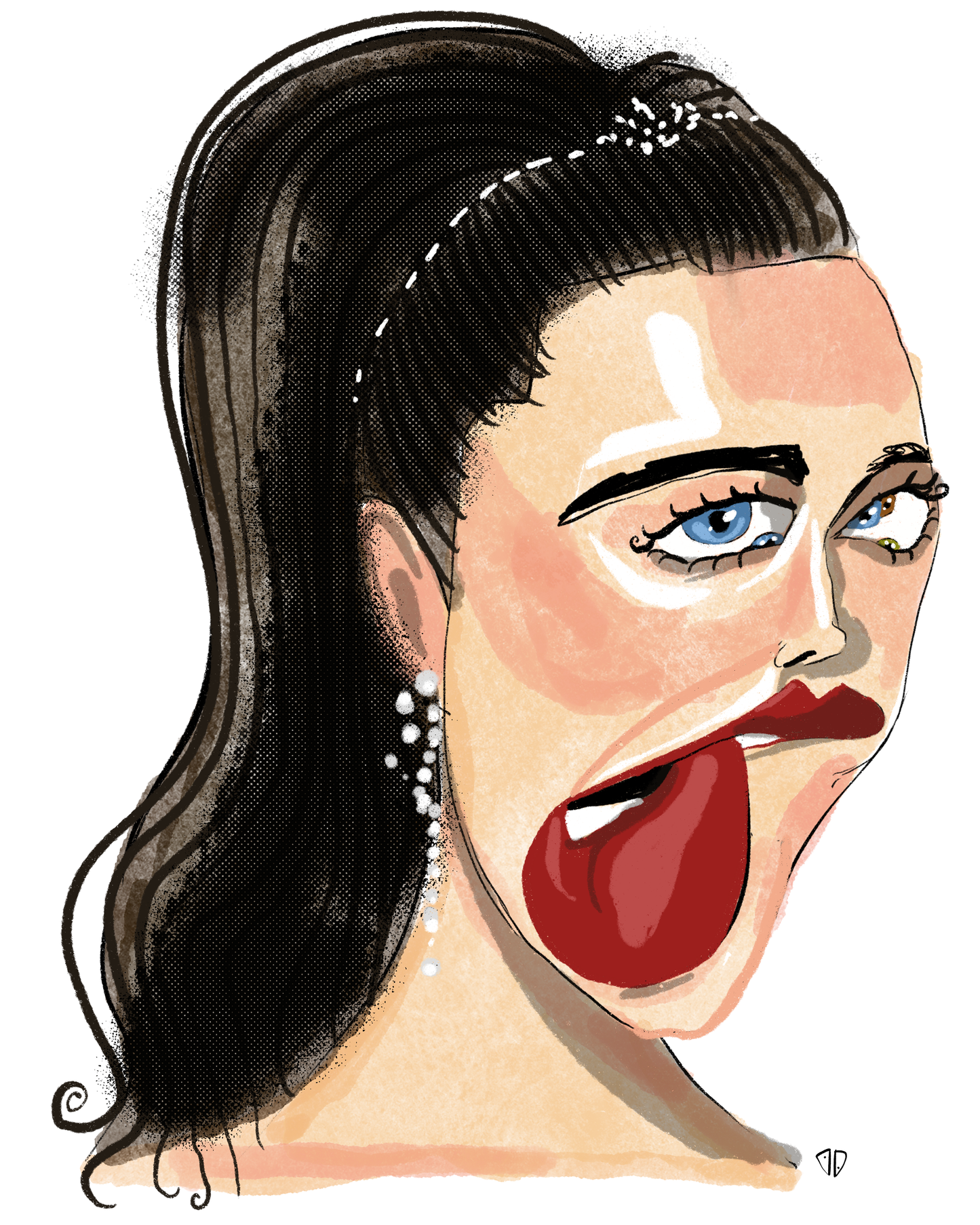 Lip Biter | Margaret Qualley