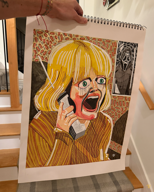 Drew's SCREAM, 1996 | ORIGINAL PAINTING
