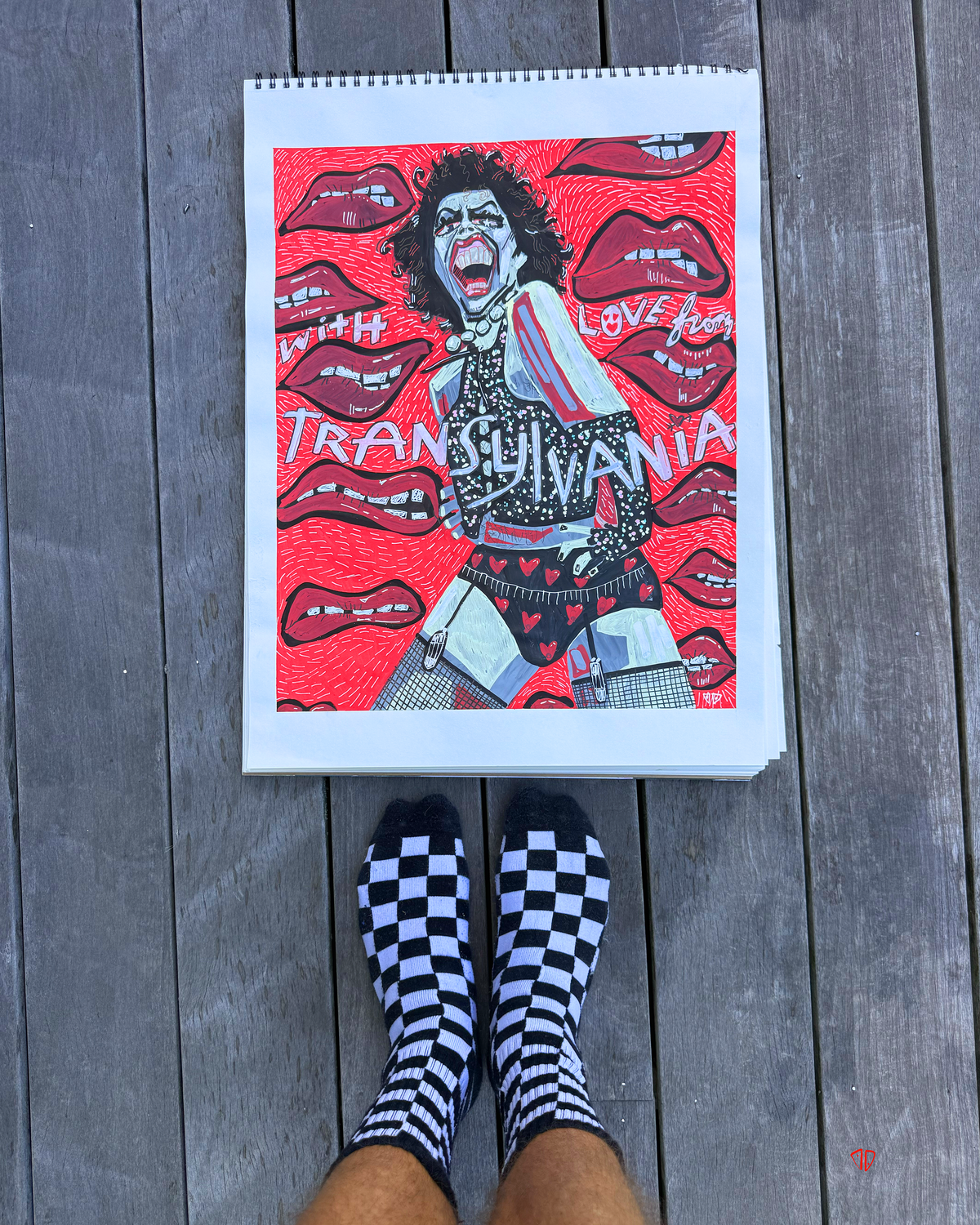 Tim Curry | ORIGINAL PAINTING