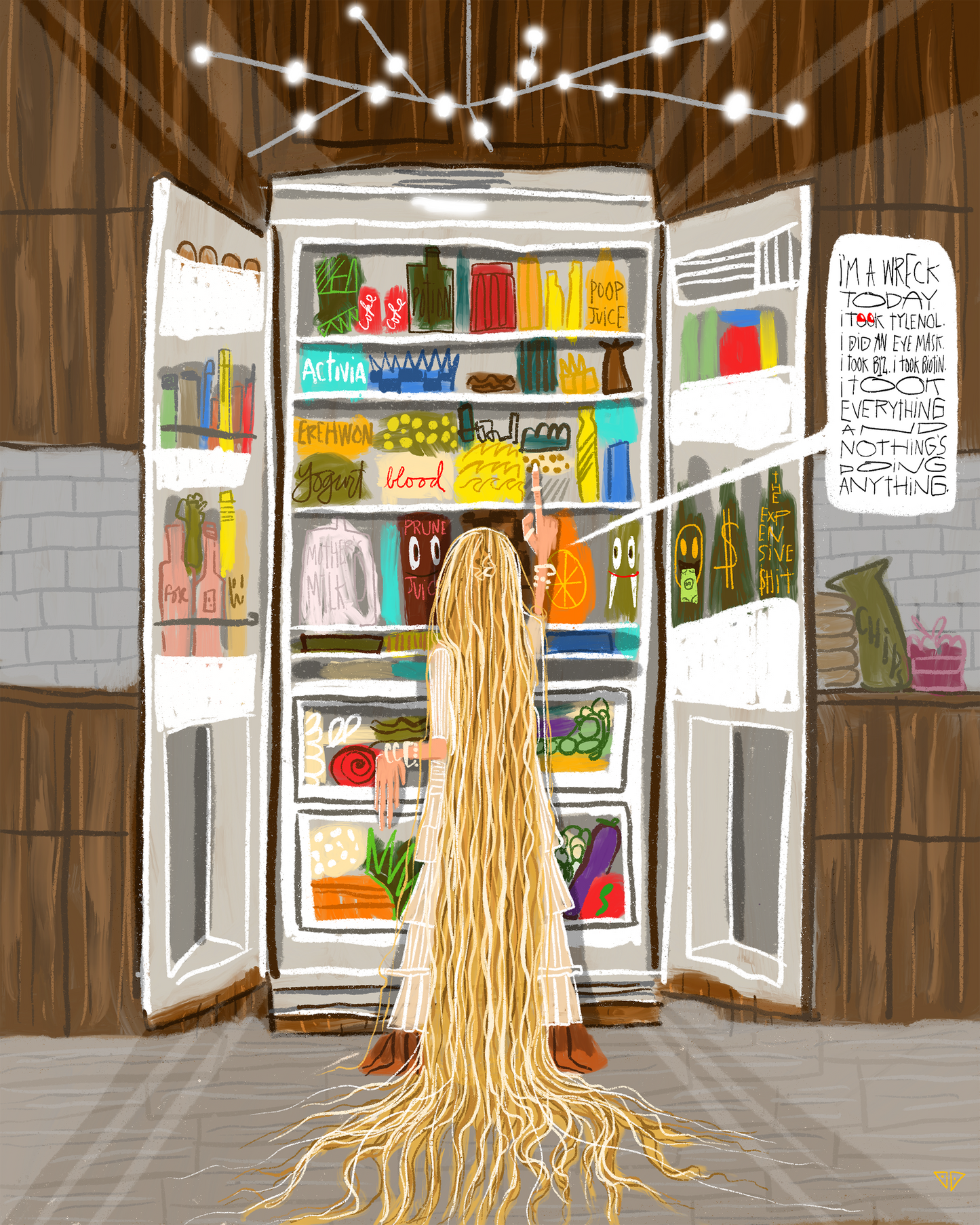 Zoe Raids The Fridge | RHOBH